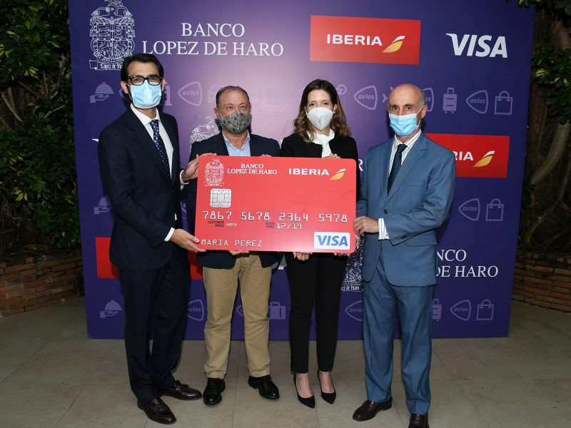 IBERIA y Banco López de Haro presentan Tarjeta de Crédito VISA