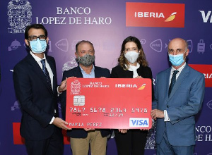 IBERIA y Banco López de Haro presentan Tarjeta de Crédito VISA