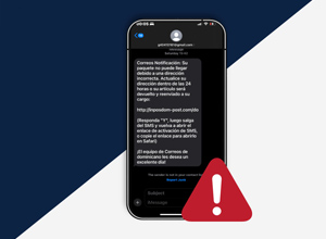 Avisos - fraudes vía IMessage