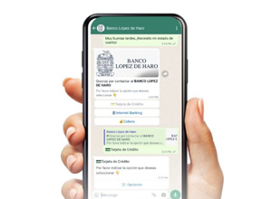 Nuevo WhatsApp institucional BLH