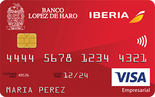Tarjeta Visa Iberia Empresarial