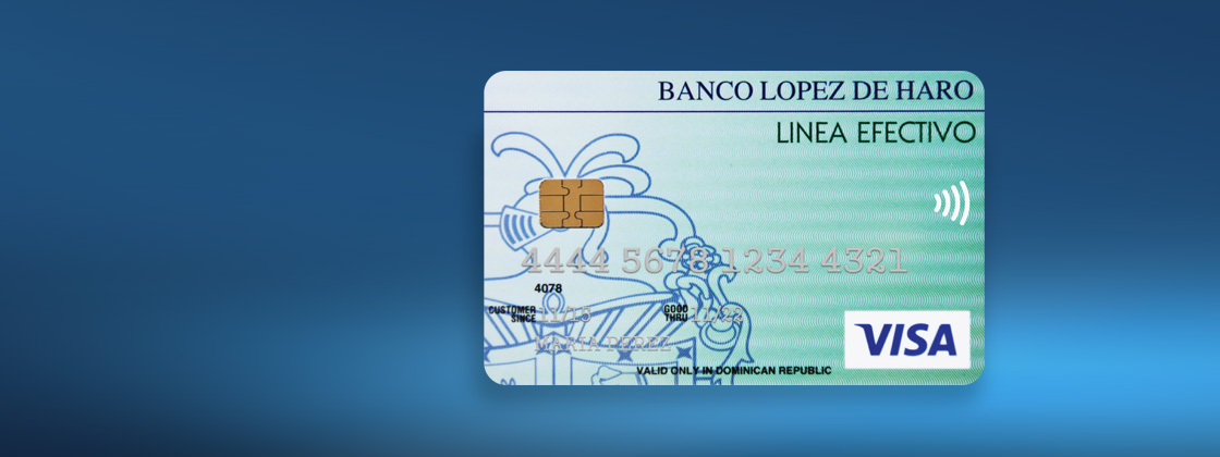 Tarjeta Línea Efectivo