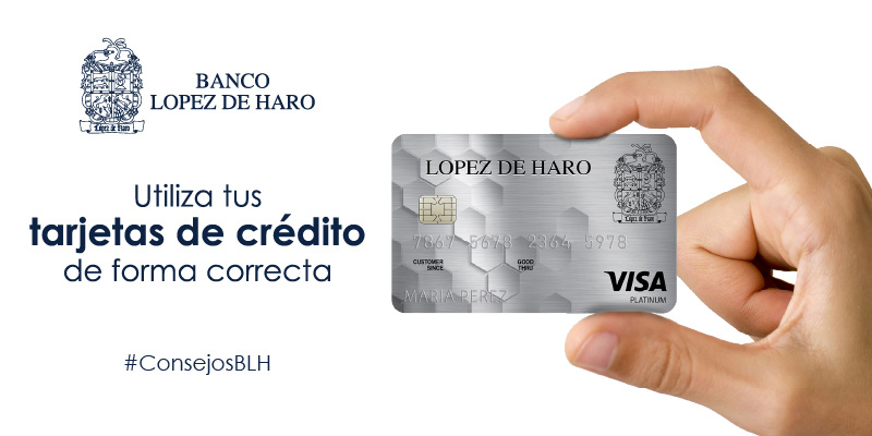 Utiliza tus tarjetas de crédito de forma correcta