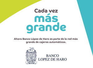 Banco López de Haro ya es parte de UNARED