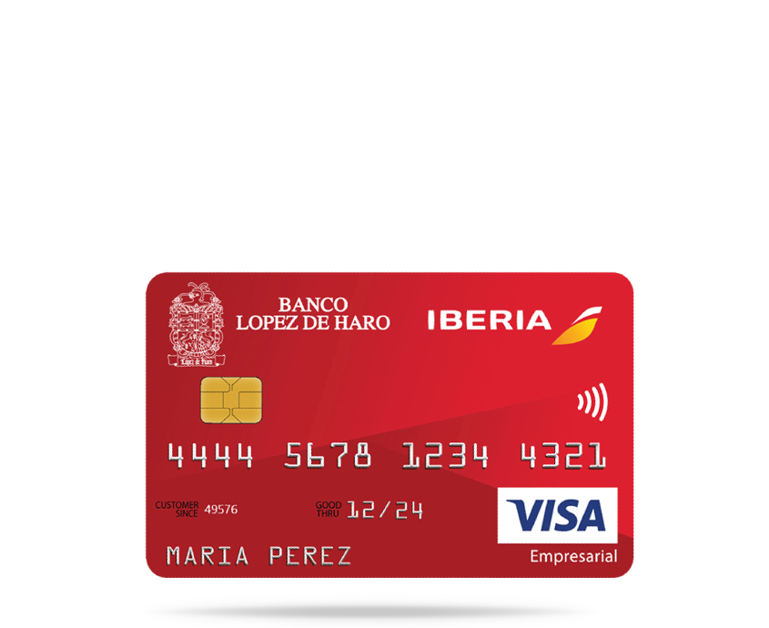 Tarjeta Visa Iberia Empresarial