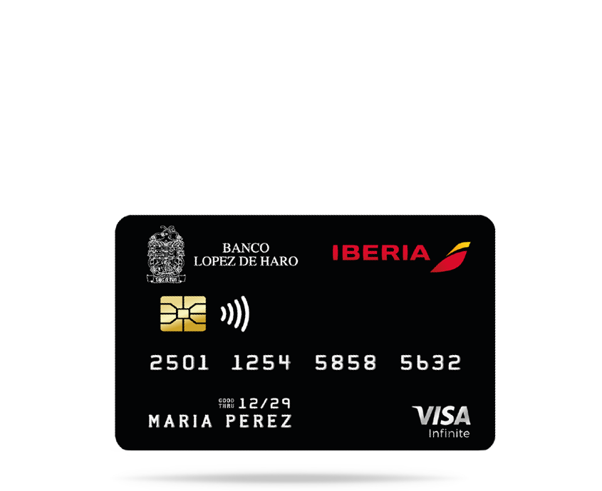 Tarjeta Visa Infinite Iberia